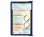 WhiteCoat Clipboard® - Blue Child Life Specialist Edition